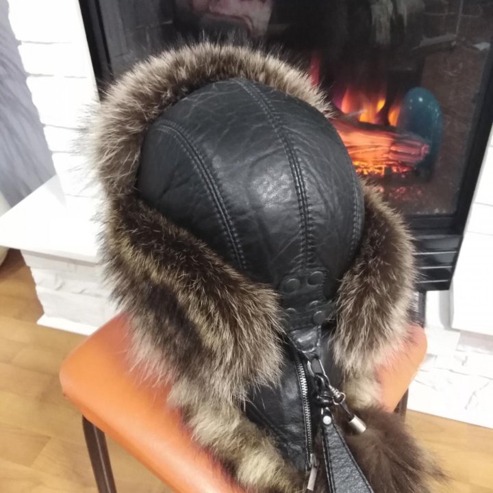 Новая зимняя шапка натуралка