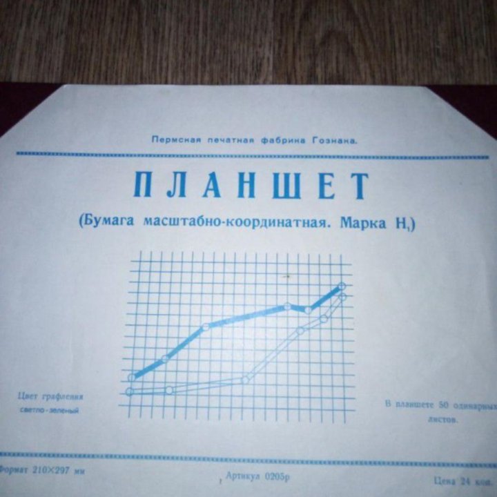 Бумага масштабно-координационная, миллиметровка