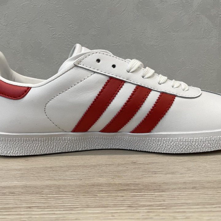 Мужские кроссовки adidas Gazelle (белые)