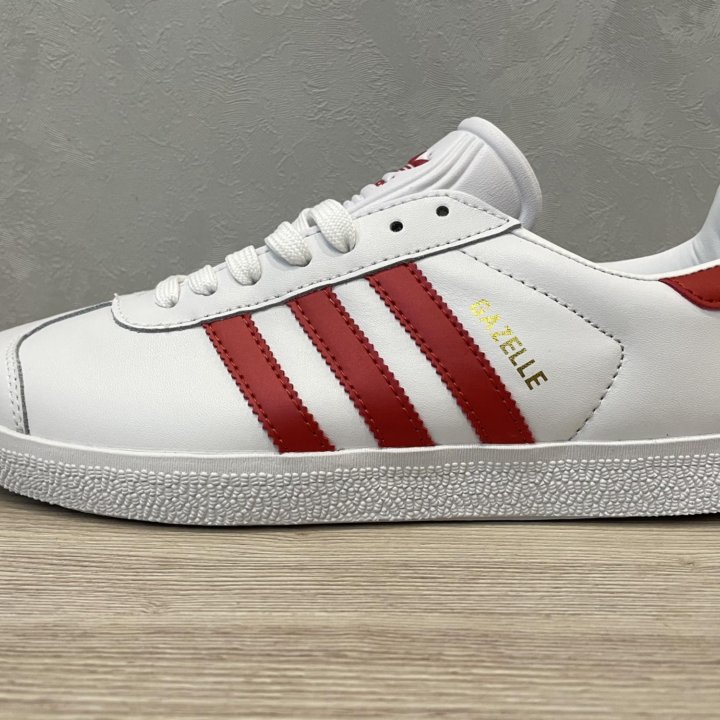 Мужские кроссовки adidas Gazelle (белые)