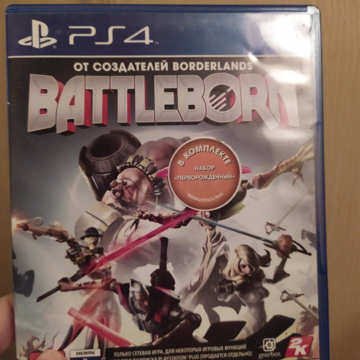 Игра на PS4 Battleborn новый диск