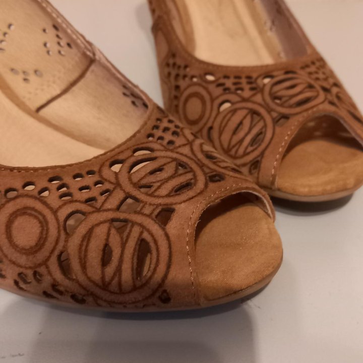 Туфли замша