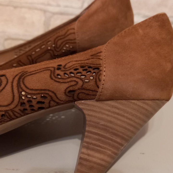 Туфли замша