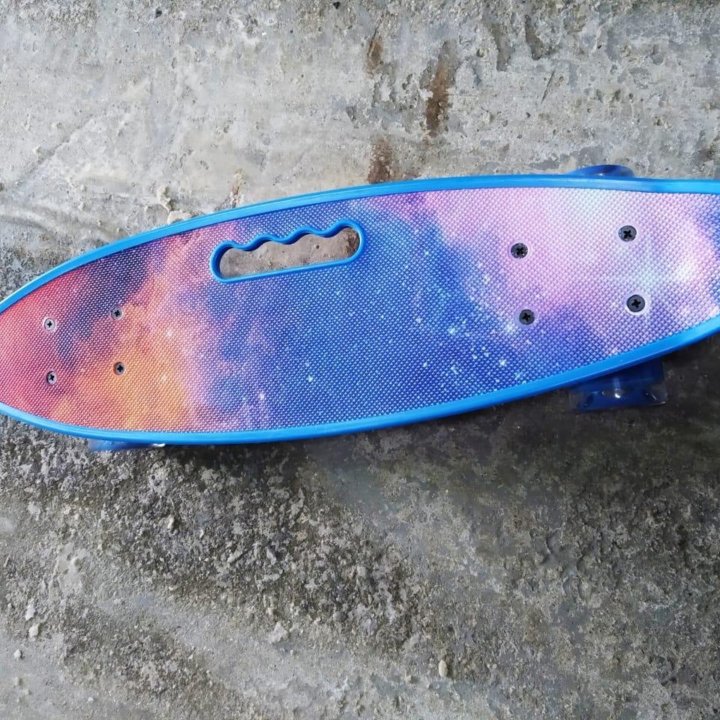 Новый Penny board 60 см с ручкой