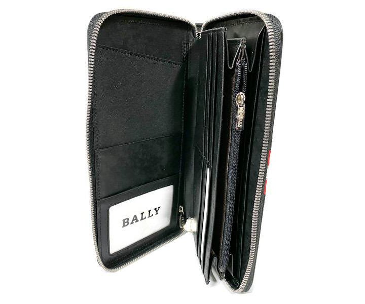 Клатч кожаный Bally 449 black