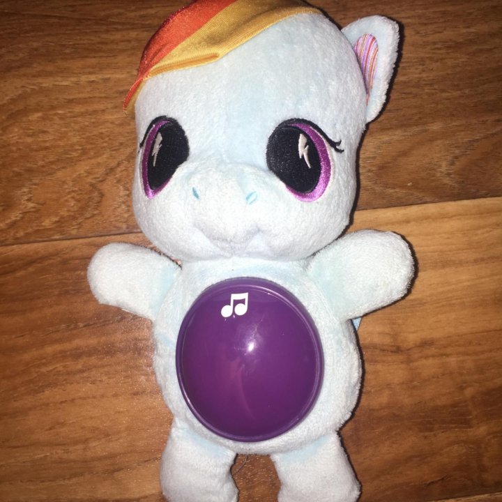 Мягкая музыкальная игрушка ночник “My little Pony”