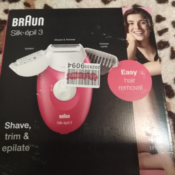 Эпилятор Braun Silk-epil3