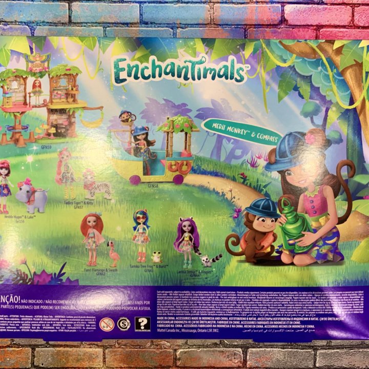 Новая Обезьяна с лодкой Enchantimals