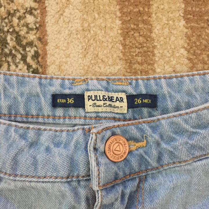 Шорты джинсовые Pull&Bear