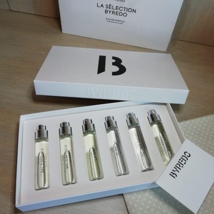 Парфюмерный набор Byredo La Selection 6 x 12 ml. п