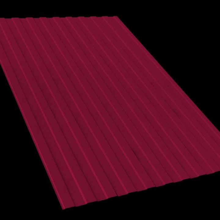 Профнастил 0,35мм С8 Красный (3005)