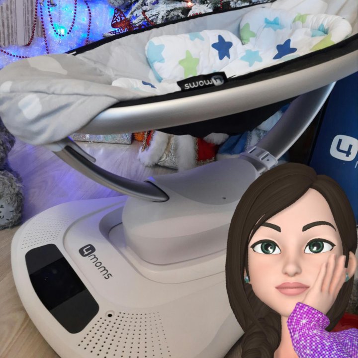 Mamaroo, 4moms. Электрокачеля.