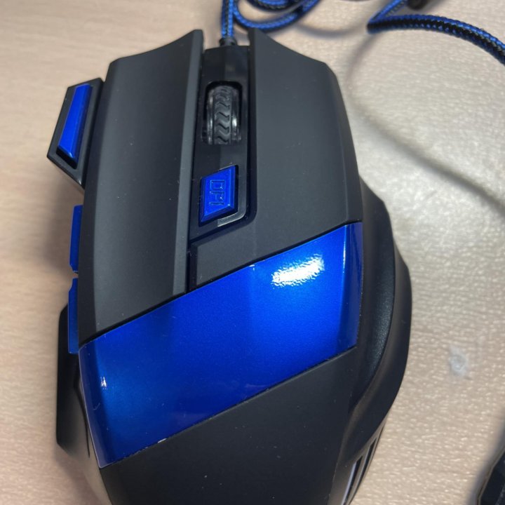 Игровая мышь Oklick 775G Black Blue