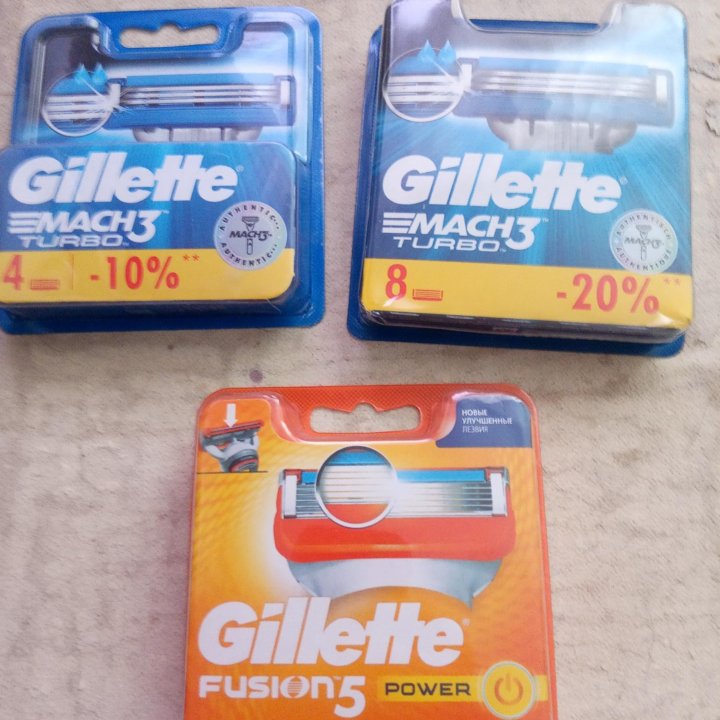 Кассеты для бритья Gillette