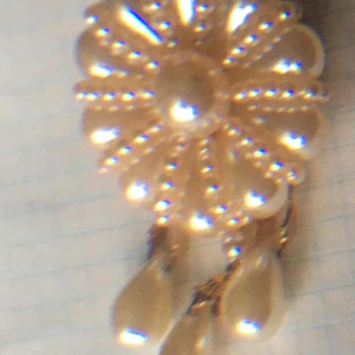 Брошь жемчуг СССР