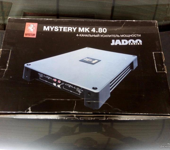 Новый 4-канальный усилитель Mystery MK4.80, 4х175W