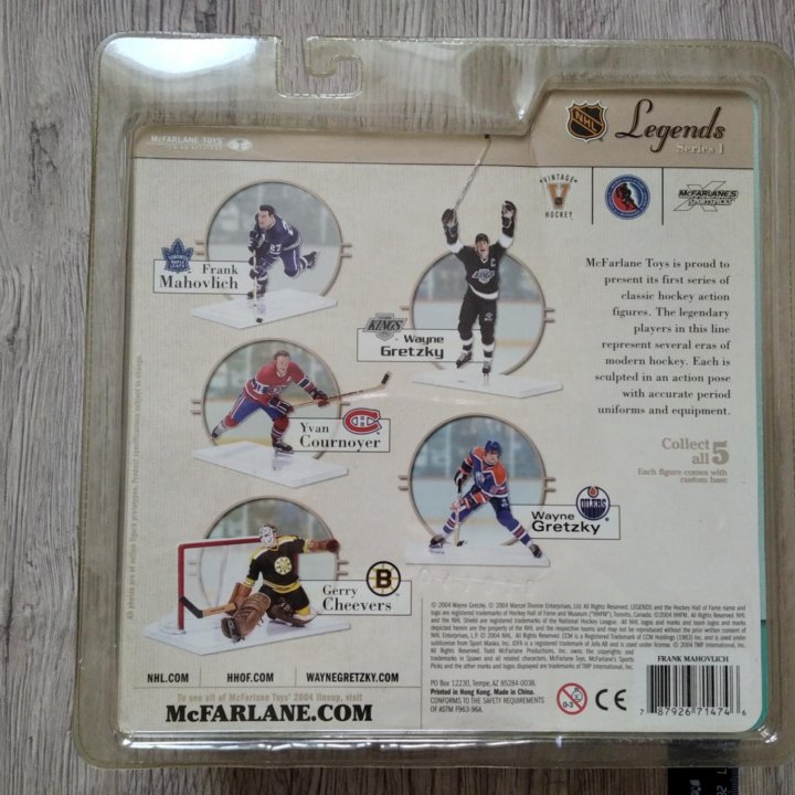 Фигурка хоккеиста, NHL, НХЛ, McFarlane