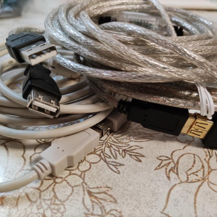 Кабель-удлинитель usb (m) - usb (f)