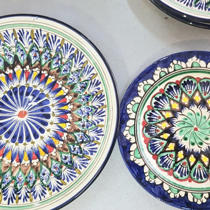 Тарелка- посуда узбекская