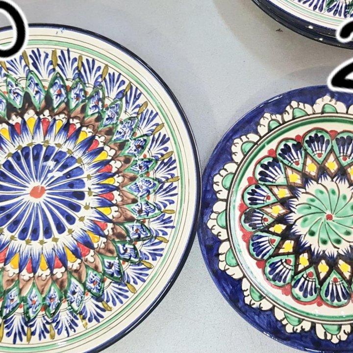 Тарелка- посуда узбекская