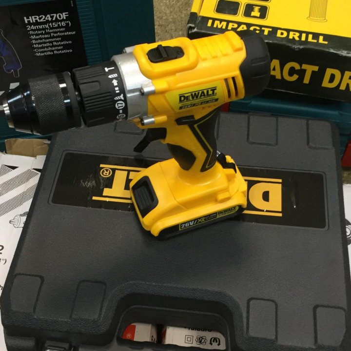 Шуруповерт dewalt 26v