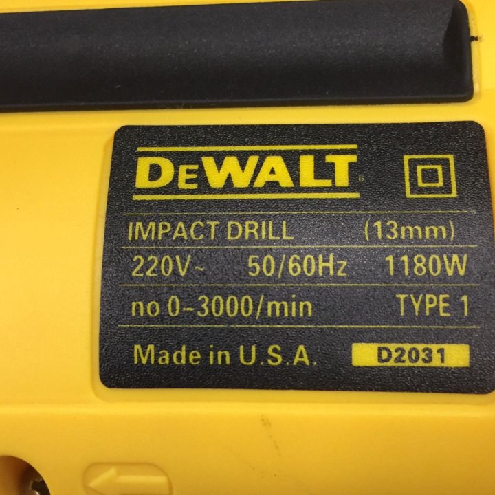 Дрель шуруповерт dewalt