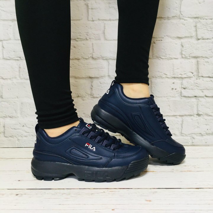 Кроссовки Fila Disruptor dark blue Р36-41