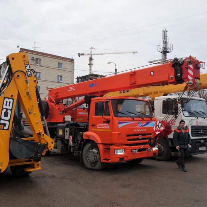 Услуги автокрана, аренда автокрана 25, 16, 5тонн