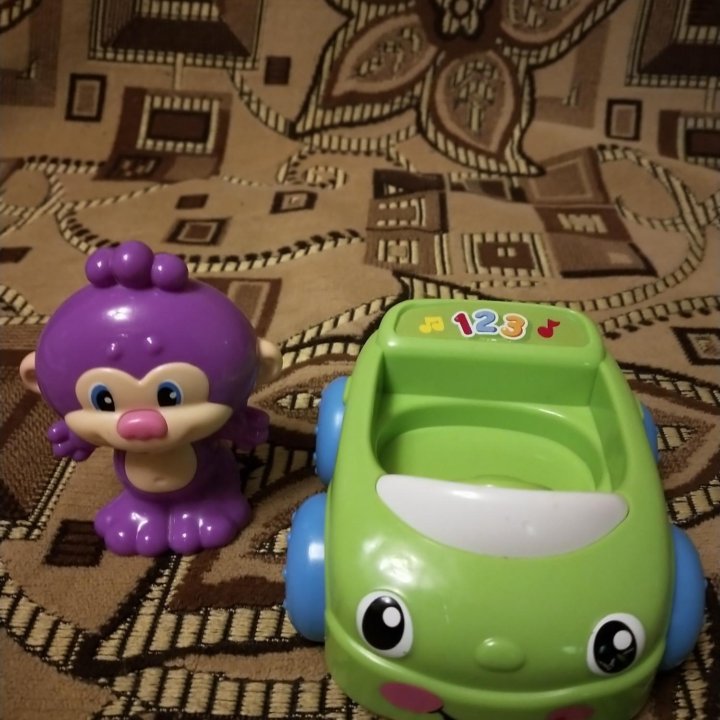 Обучающая машинка щенок Fisher-Price