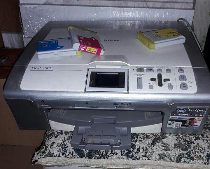 Принтер. brother 350C