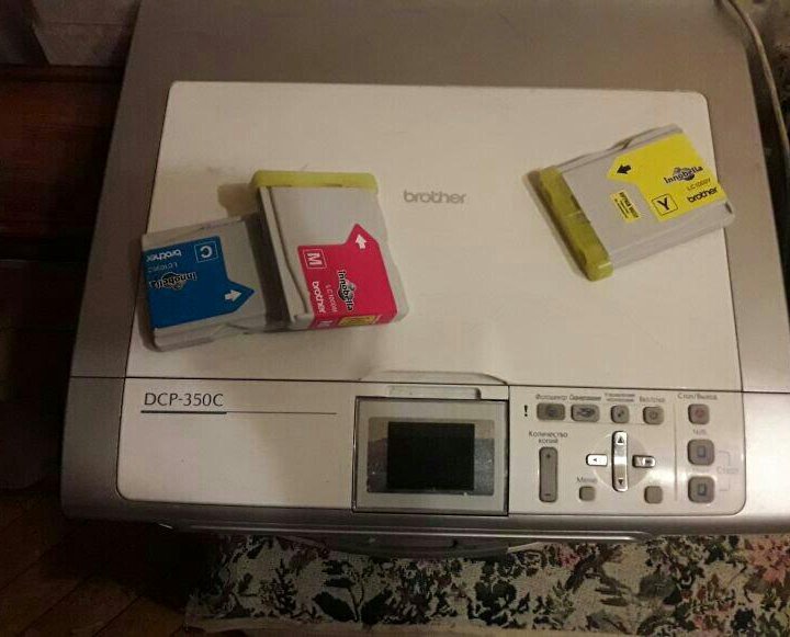 Принтер. brother 350C