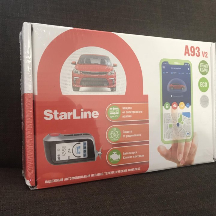 StarLine A93 eco 2can 2lin