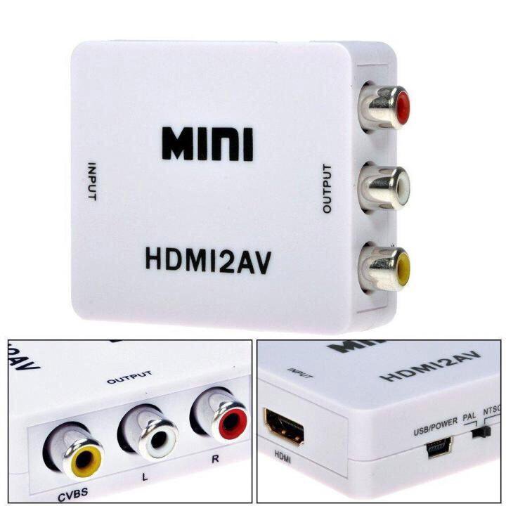 Конвертер HDMI-3RCA