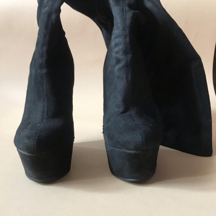 Сапоги ботфорты