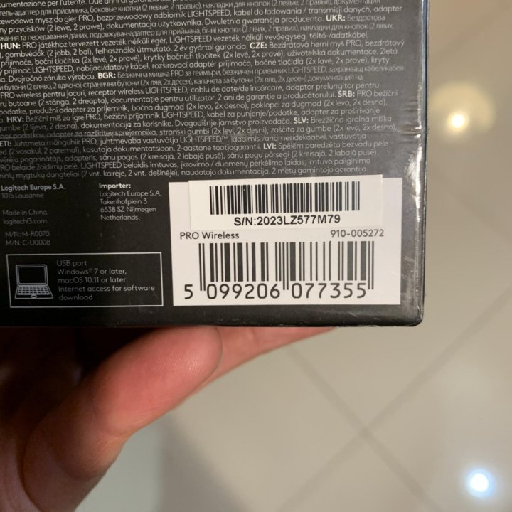 Logotech G pro wireless