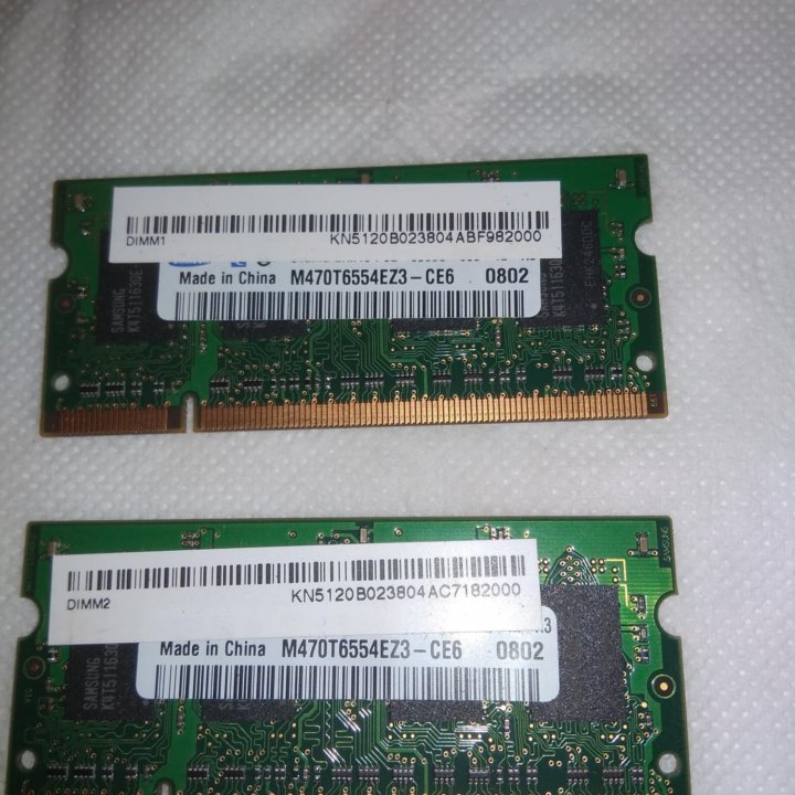 Ddr2 512mb оперативная память для ноутбука