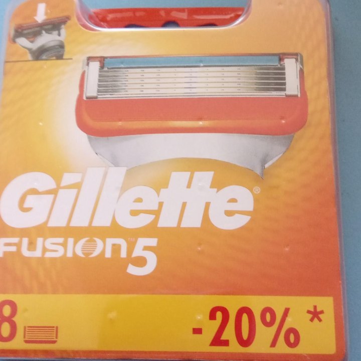 Gillette Fusion5 8 шт