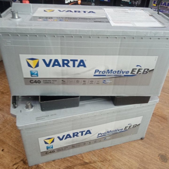 Продам новые аккумуляторы VARTA 240 EFB