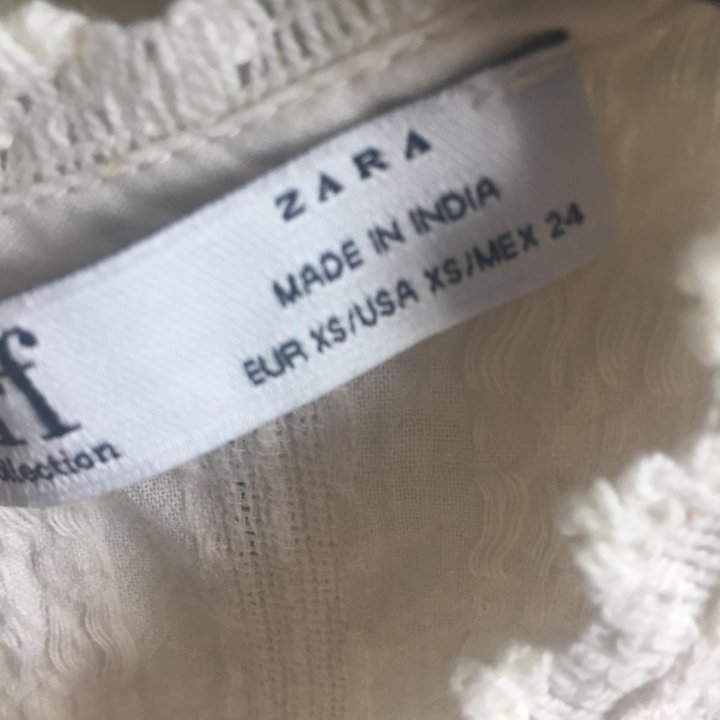 Блузка/ZARA/хлопок