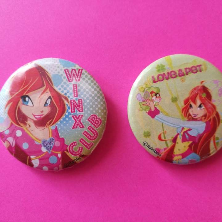 Winx club значки.