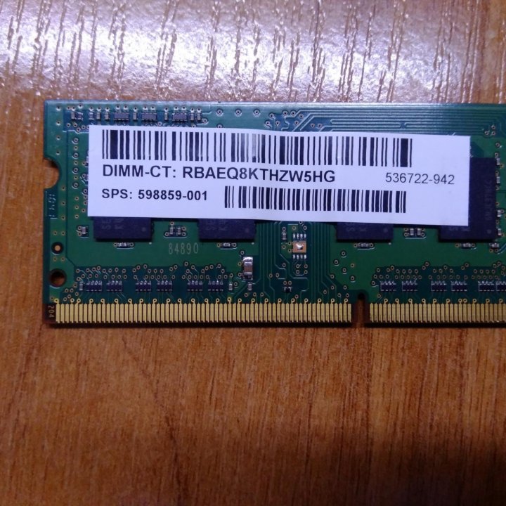 оперативная память Samsung DDR3 1Г