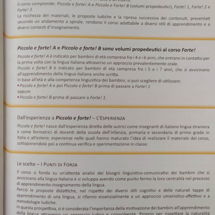 Учебник итальянского языка для детей 4-6 лет, новы
