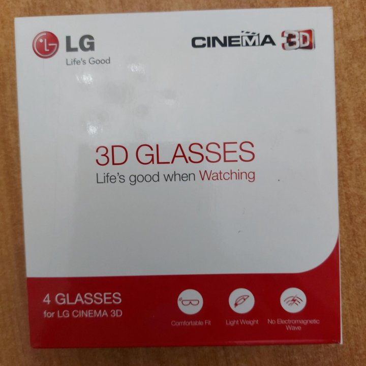 3d очки lg 4 штуки