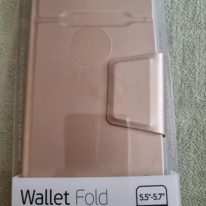 Чехол (флип-кейс) DEPPA Wallet Fold, для универсал