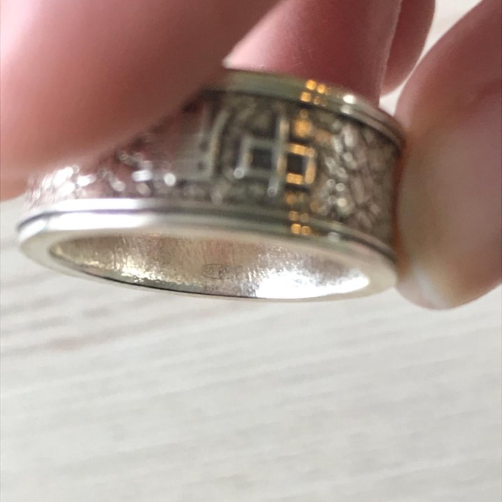 Кольцо серебро 925