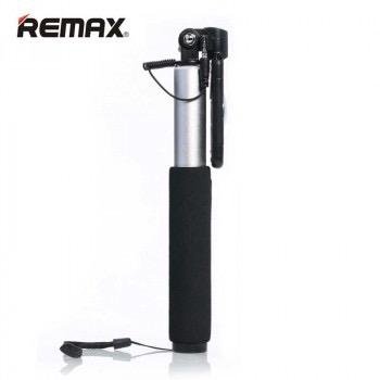 Монопод Remax Mini P5 Cable Selfie Stick Silver