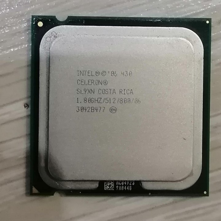 Продам процессор Intel Celeron sl9xn costa rica