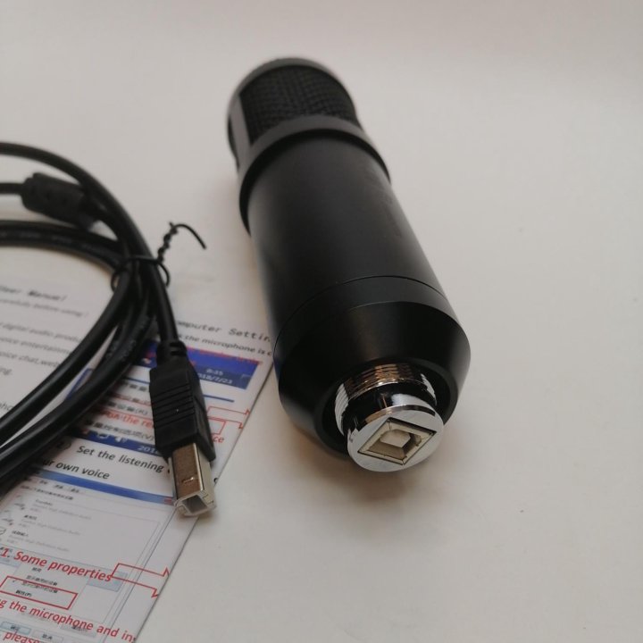 USB микрофон BM-800 для ПК-ноутбука