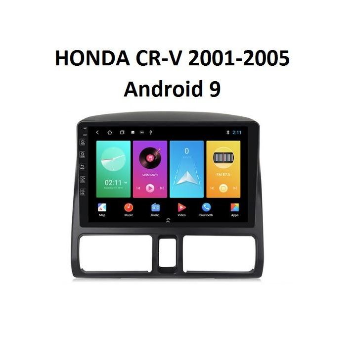 Магнитола Android 9 Honda CR-V 2001-2005