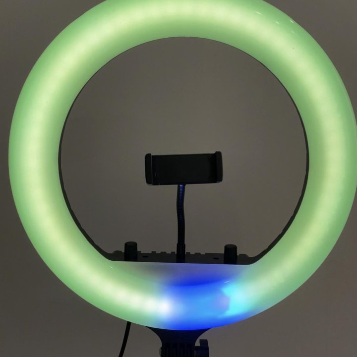 Кольцевая лампа RGB LED RL-14 (36см)